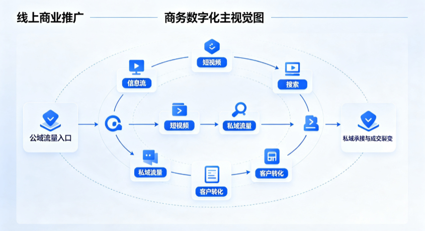 永安市线上商业推广怎么做？全域流量闭环搭建与低成本转化实战指南